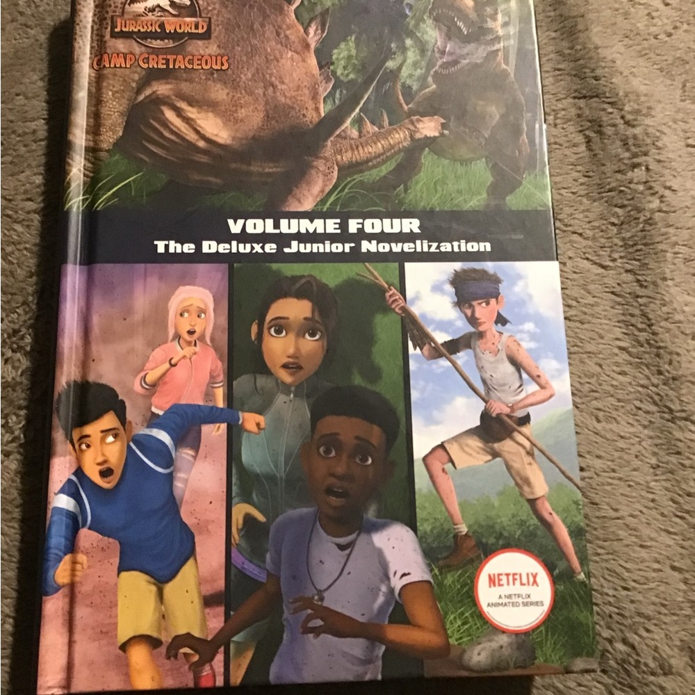 Jurassic World Camp Cretaceous Junior Novelization Volume Four